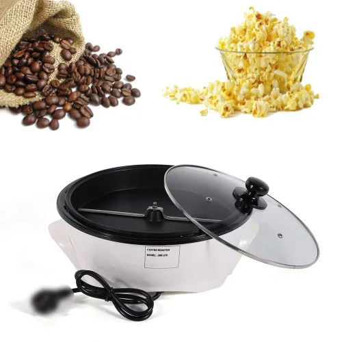 Miniatura 3 de Tostador de café eléctrico de 110 V 800 W, Máquina tostadora de café eléctrica para el hogar, Tostador de café de frijoles, Tostador de café de café