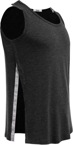 Miniatura 4 de Deyeek Camisetas sin mangas unisex con acceso completo a presión para hombres y mujeres, camisetas de recuperación de hombro para después
