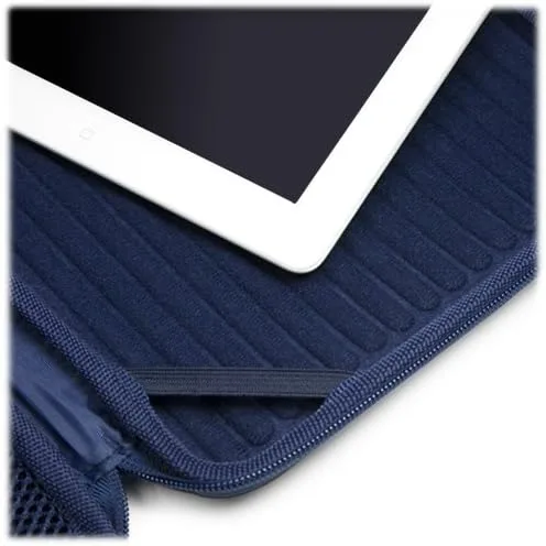 Miniatura 5 de BoxWave Funda compatible con Chuwi HiPad Pro - Maletín rígido, bolsa de mensajero delgada, bolsillos laterales, peltre