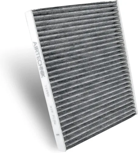 Miniatura 8 de AirTechnik CF12450 Filtro de aire de cabina con carbón activado Compatible con Jeep Wrangler 2018-2025, Gladiator 2020-2025 - 68301863AA