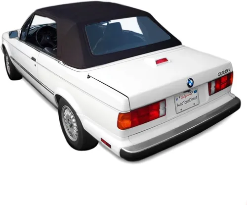 Miniatura 4 de Sierra Auto Tops Convertible Top Reemplazo para BMW 1987-1993 Serie 3 (E30), Stayfast Canvas, Negro