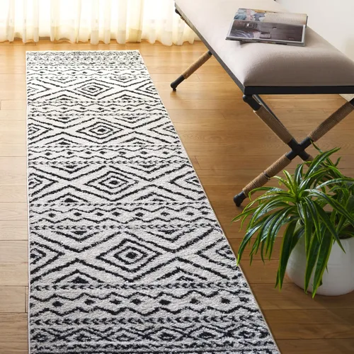 Miniatura 17 de SAFAVIEH Tulum Collection - Alfombra decorativa de 2 x 4 pies, diseño marroquí bohemio envejecido, no desprende pelusa y fácil de limpiar, ideal
