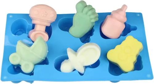Miniatura 8 de Joyeee Molde ovalado de silicona para pudín, reutilizable de silicona para bricolaje, molde para hornear, pastel, galletas, magdalenas, chocolate