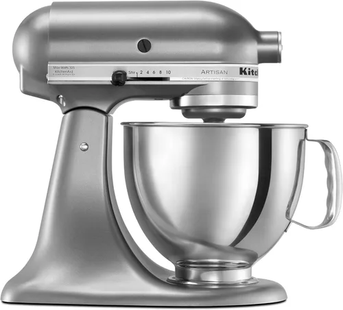 Miniatura 28 de KitchenAid Artisan Series KSM150PS, mezclador de pie con cabezal inclinable de 5 cuartos de galón con escudo de vertido KSM150PS, pistacho