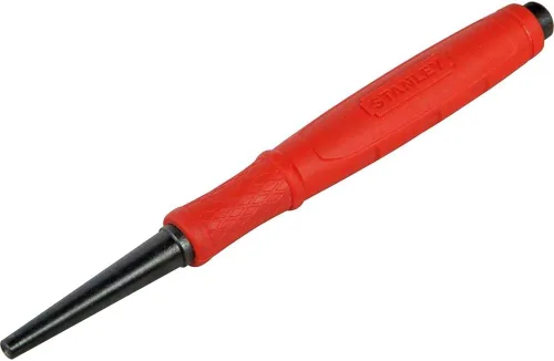 Miniatura 5 de Stanley 0-58-912 Punzón de uñas con Dynagrip, amarillo/plateado