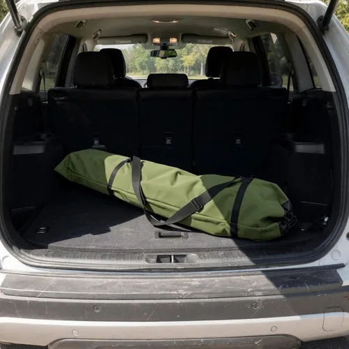 Miniatura 7 de Xxerciz Bolsa de repuesto para silla de campamento, bolsa de transporte plegable de 48 pulgadas con correa ajustable para el hombro, bolsa