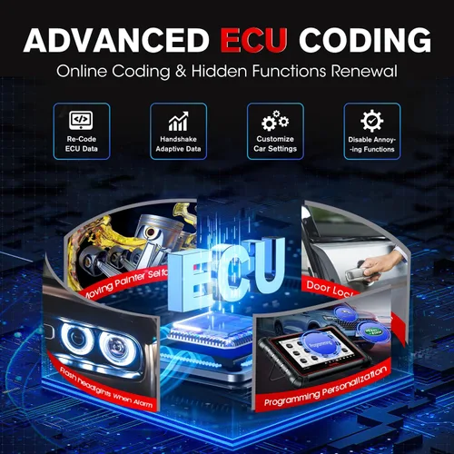 Miniatura 5 de Autel Escáner MaxiPRO MP900-BT con $60 MV108S MP900BT 2026 Igual que MS906 PRO MS906 MAX MK908 con ECU C0ding, 3000+ prueba activa, servicio