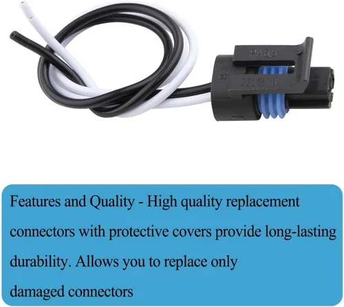 Miniatura 4 de 2 piezas PT2386 profesional multipropósito coleta compatible con refrigerante, conector del sensor de temperatura del refrigerante del motor, arnés