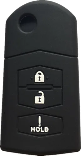 Funda de silicona para llavero de entrada sin llave, repuesto para Mazda 2 3 5 6 CX-5 CX-7 CX-9 RX-8 MX-5 Miata BGBX1T478SKE125-01 662F-SKE12501