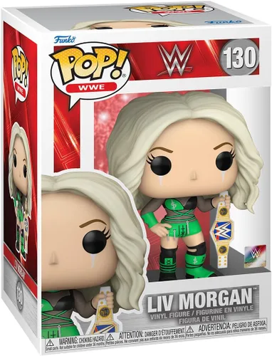 Miniatura 2 de Funko Pop! WWE: Liv Morgan con cinturón - Figura de vinilo coleccionable - Idea de regalo - Mercancía oficial - para niños y adultos - fanáticos