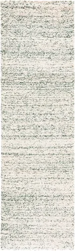 Miniatura 11 de SAFAVIEH Hudson Shag Collection - Alfombra decorativa de 2 x 3 pies, color marfil y azul marino, no desprende pelusa y de fácil cuidado, 2 pulgadas