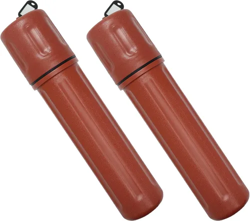 Miniatura 19 de Blue Demon Tubo de almacenamiento de electrodos de soldadura SMAW/Stick, 3 "x 14", impermeable, hermético, rojo, 1 paquete