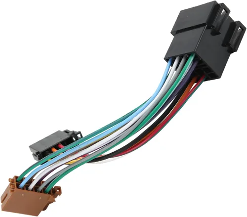 Miniatura 5 de Para Peugeot 106 206 306 307 405 406 607 Adaptador de arnés de cableado ISO kit de audio estéreo para coche apto para Peugeot 106 206 306 307 405