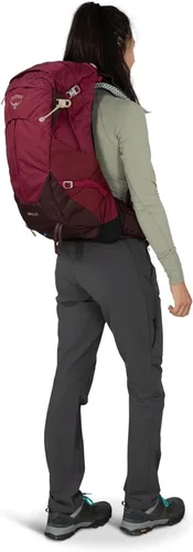 Miniatura 9 de Osprey Sirrus 24L Mochila de senderismo para mujer, Púrpura Elderberry/Chiru Tan