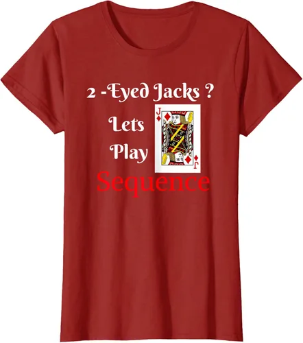 Miniatura 71 de Camiseta divertida con texto en inglés "I Have 2-Eyed Jacks Lets Play A Card Board Game