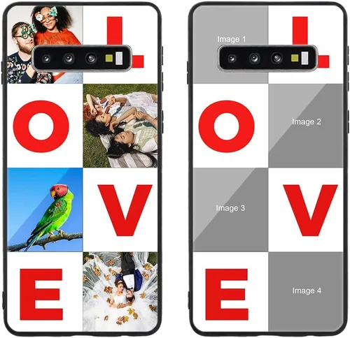 Miniatura 207 de Funda de teléfono personalizada para Samsung Galaxy S22+ / S22 Plus 5G, funda de TPU suave de vidrio templado antiarañazos personalizada con foto