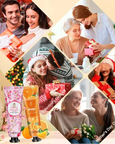 Miniatura 6 de OFUN Paquete de 40 unidades de crema de manos para mujer, mini loción tamaño de viaje para plantas de manos secas agrietadas, fragancia