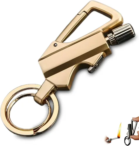 Miniatura 11 de Consensuts Lighter-Consensuts - Encendedor infinito permanente con llavero multiherramienta abridor de botellas para exteriores (F)