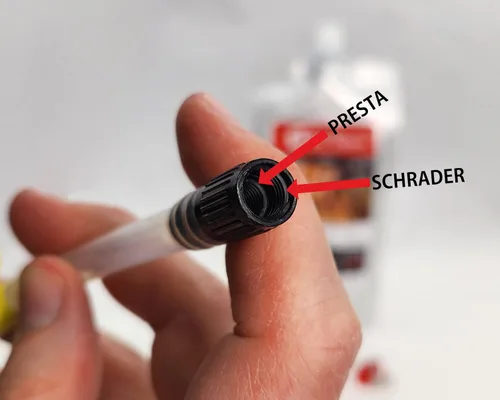 Miniatura 4 de TireJect Kit de sellador de neumáticos para bicicleta de montaña (MTB) - Protección de neumáticos planos sin cámara y sin cámara - Sello