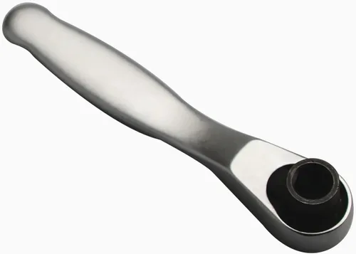 Miniatura 9 de 1 unidad de trinquete de 1/4 pulgadas, mango de trinquete 72 dientes, llave de herramientas de reparación de mano pequeña, llave de enchufe