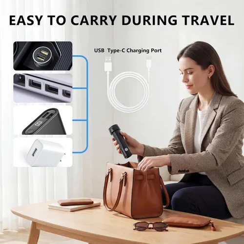 Miniatura 6 de Bomba de vacío eléctrica inalámbrica para bolsas de almacenamiento al vacío, viajes, bomba de aire de viaje, sello recargable USB portátil y bolsa