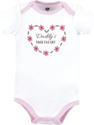 Miniatura 413 de Hudson Baby baby-girls Cotton Bodysuits 3-pack