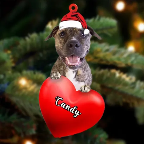 Miniatura 162 de Adornos de Navidad personalizados para perros, nombre personalizado, adorno de Malamute de Alaska, adornos acrílicos, regalos de Navidad, amantes