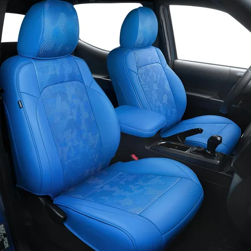 Miniatura 15 de Carlimeki Fundas de asiento personalizadas para Tacoma 2005 2006 2007 2008 2009 2010 2011 2012 2013 2014 2015 Crew Cab 2ª Gen Tacoma Base