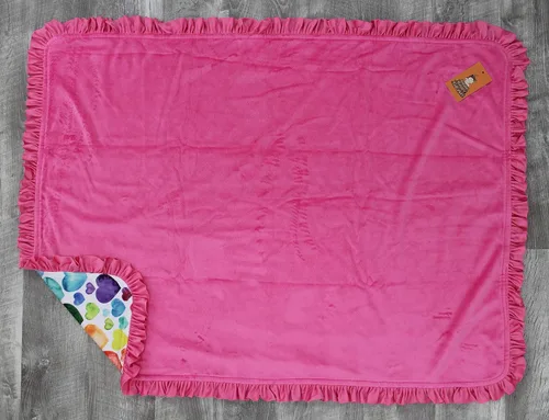 Miniatura 5 de Dear Baby Gear Manta de bebé de lujo con diseño de corazón, doble capa, reversible, hitos y regalos infantiles para niñas, mantas para niños