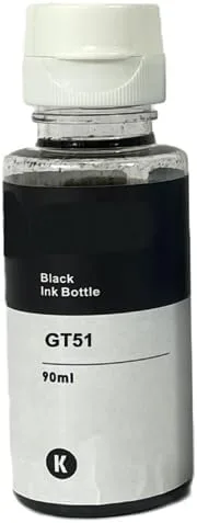 Miniatura 2 de Vivid Colors Botellas de tinta de repuesto compatibles con impresoras Deskjet GT 5810 5820, Ink Tank 310 315 # GT51 GT52 4