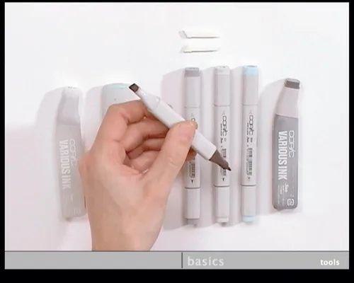 Miniatura 2 de Copic Marcadores Diseño de Producto Rendering DVD, Vol 2