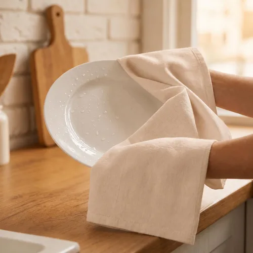 Miniatura 493 de Urban Villa Toallas de cocina 100% algodón para cocina (juego de 6) 20"x30" toallas de cocina altamente absorbentes, juego de ropa de cocina