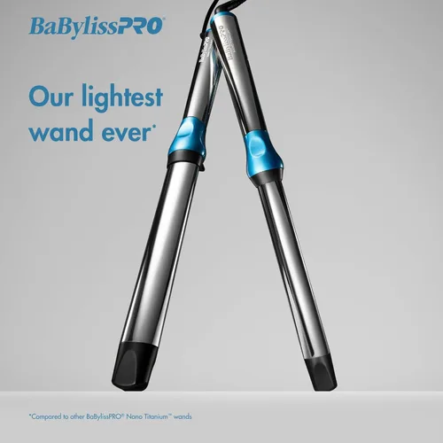 Miniatura 3 de BaBylissPRO Varita rizadora ovalada de titanio nano para todo tipo de cabello