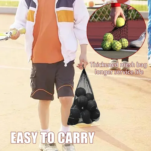 Miniatura 9 de Magicorange Pelotas de tenis, paquete de 12 pelotas de tenis de entrenamiento avanzado, pelotas de práctica, vienen con bolsa de malla para un fácil