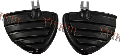 Miniatura 8 de Cromado o negro motocicleta Premium universal trasero pie clavija para pasajero con adaptadores de montaje macho para Honda VTX 1300 C/R/S/T Estilo2