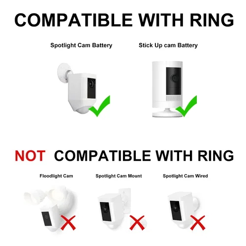 Miniatura 2 de Cable de carga de alimentación compatible con la batería de la cámara Stick Up y la batería de la cámara Spotlight, cable de carga de 10 pies