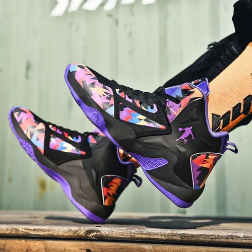 Miniatura 7 de Ucilxi Nuevos zapatos de baloncesto de moda tejida voladora
