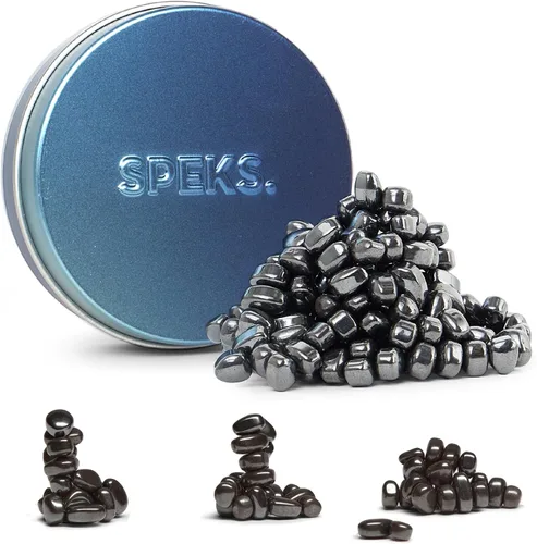 Miniatura 11 de Speks Original Crags - Masilla de ferrita Más de 150 piedras de ferrita en una lata, juguete antiestrés para aliviar el estrés, juguete sensorial
