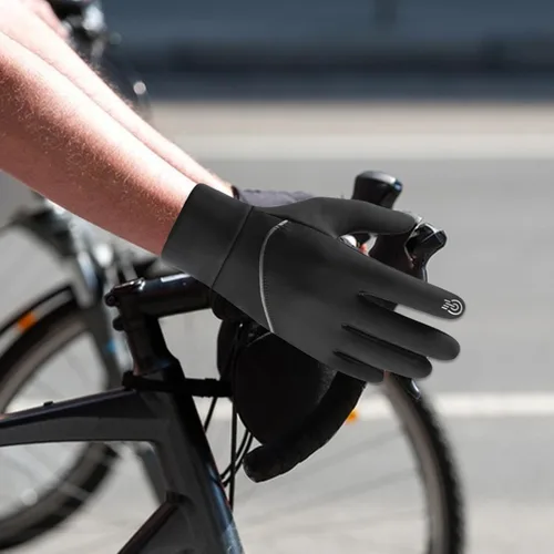 Miniatura 2 de ABABC Guantes térmicos para hombres y mujeres, calentadores de manos de dedo completo, guantes térmicos térmicos para nieve, guantes de trabajo