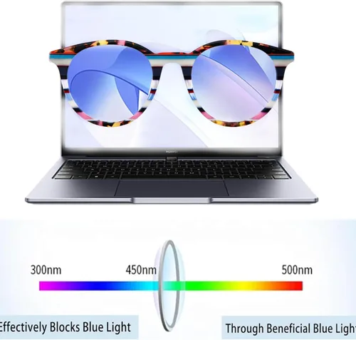 Miniatura 3 de Gafas de lectura de ojo de gato: gafas de luz azul para mujer, con bloqueo de luz azul, anti fatiga ocular, gafas coloridas a rayas ligeras