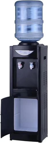 Dispensador de agua, dispensador de enfriador de agua de carga superior, enfriador de agua de 5 galones independiente con bloqueo de seguridad para