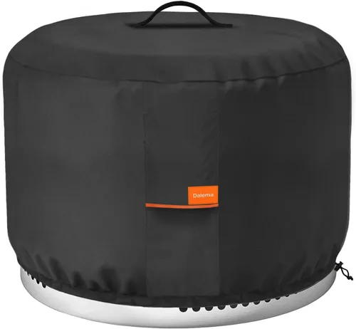 Miniatura 16 de Cubierta para hoguera, resistente al aire libre, 600D, 100% impermeable, cubierta cuadrada para hoguera, resistente a la intemperie, 30 pulgadas
