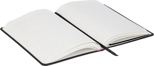 Miniatura 2 de Amazon Basics - Cuaderno clásico de tapa dura con rayas, 24 paquetes, 240 páginas, 5 x 8.25 pulgadas, color negro