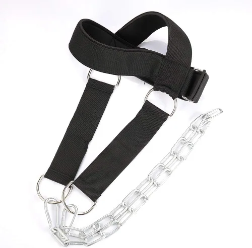Arnés de cuello para entrenamiento de pesas, ejercitador de cuello para equipo de entrenamiento de cuello, entrenamiento de resistencia y