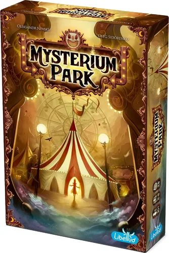 Miniatura 7 de Asmodee Juego de mesa Mysterium Park: descubre secretos oscuros en un encantador escenario de carnaval, misterio cooperativo para niños y adultos, a