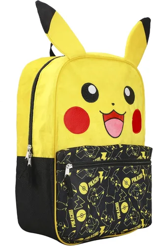 Miniatura 2 de Pokemon Pikachu Character - Mochila de 16 pulgadas, Multicolor, talla única Se ajusta a la mayoría