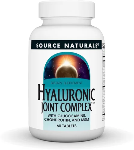 Miniatura 5 de Source Naturals Complejo articular hialurónico con glucosamina, condroitina y MSM Extra Strength - 30 Tabletas