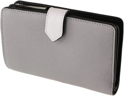Miniatura 5 de Kate Spade New York Staci - Cartera plegable compacta mediana con bloques de color (Nimbus Grey), Cartera plegable
