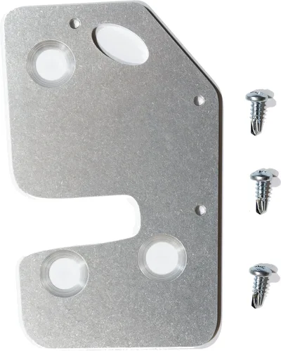 Miniatura 7 de CS Works - Placa de reparación y refuerzo de pestillo de puerta con pernos de repuesto para Jeep Cherokee (XJ) 97-01 LEFT/DRIVER