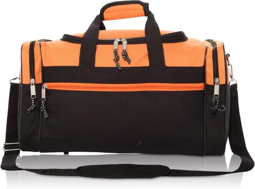 Miniatura 17 de Bolsa de lona, de DALIX, para el gimnasio, para viajar, 17 pulgadas